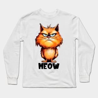 Meow Long Sleeve T-Shirt